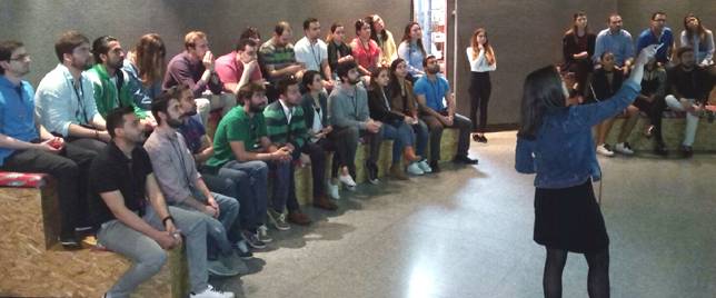 Esden Visita Mahou