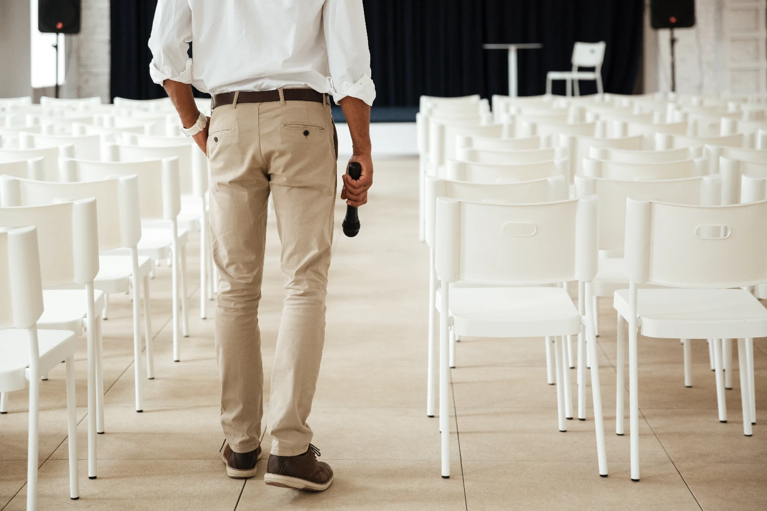 preparación evento