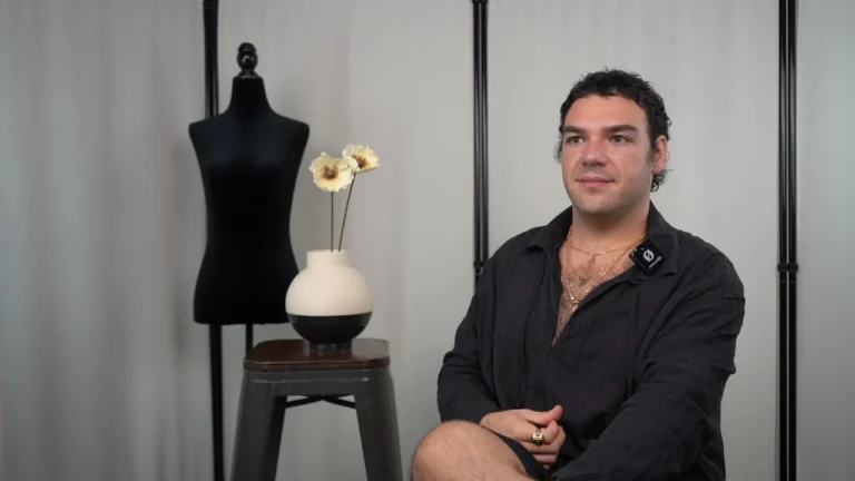 Esden entrevista a Antonio Cotes, diseñador de Cotes, en la pasarela EGO de la Fashion Week
